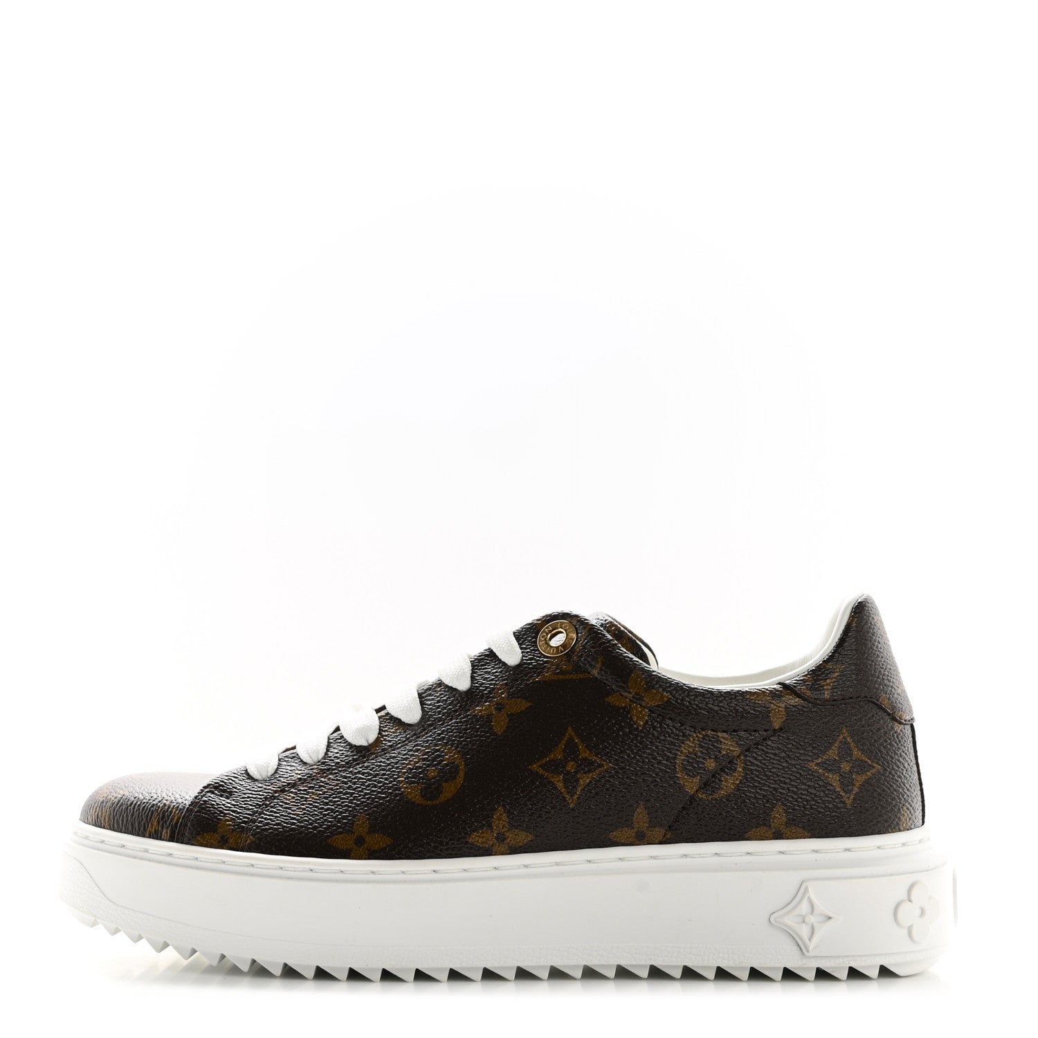 Louis Vuitton Monogram Time Out Sneakers 37.5 1 of 11