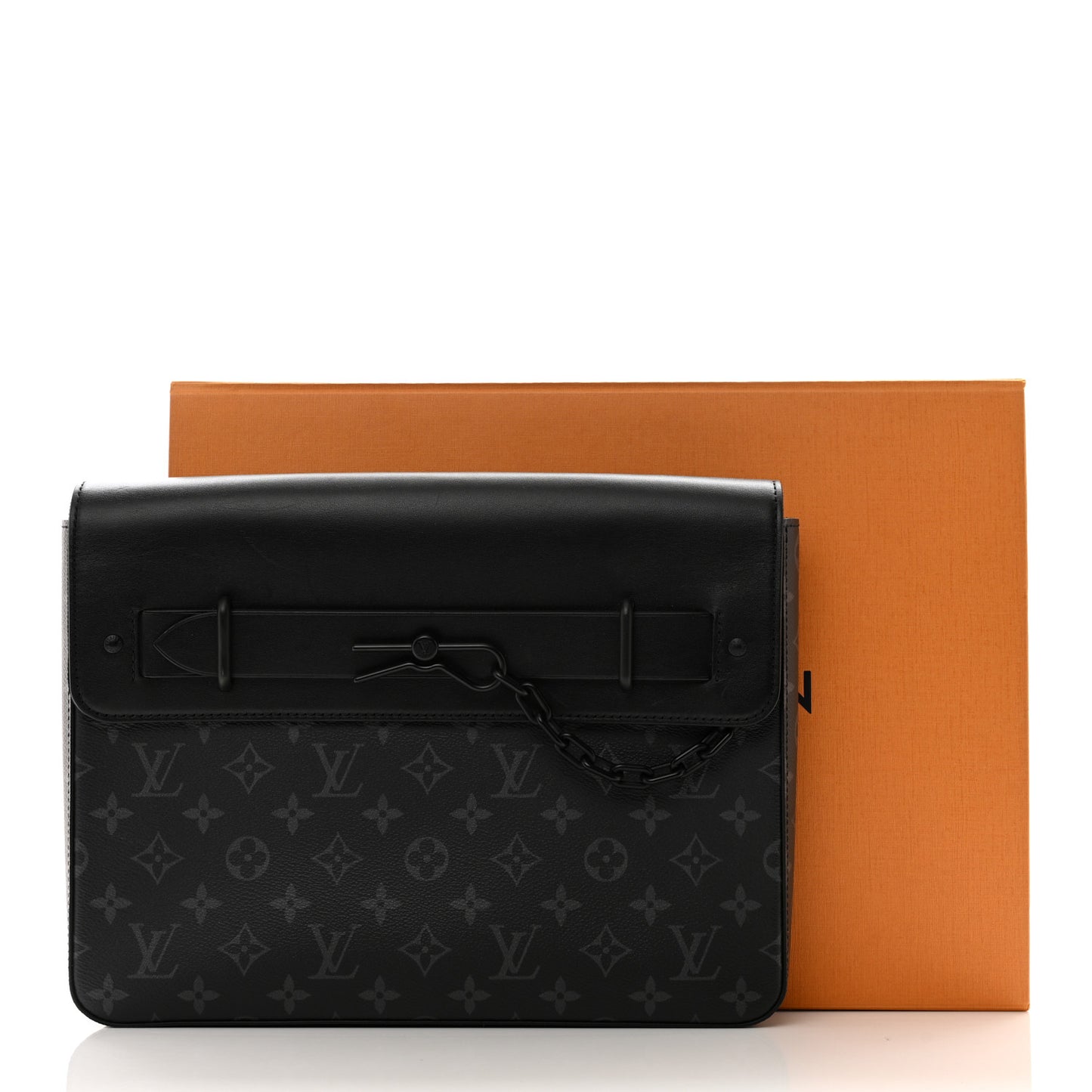 LOUIS VUITTON Monogram Eclipse Pochette Steamer