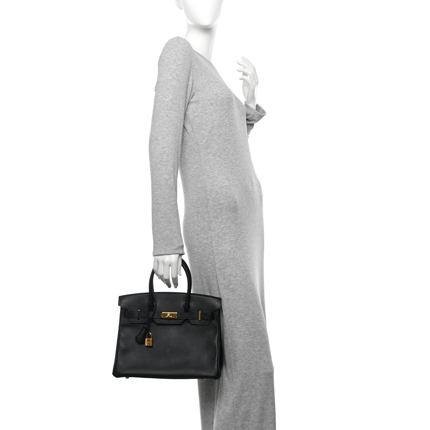 Hermes Epsom Birkin 30 Black 2 of 12