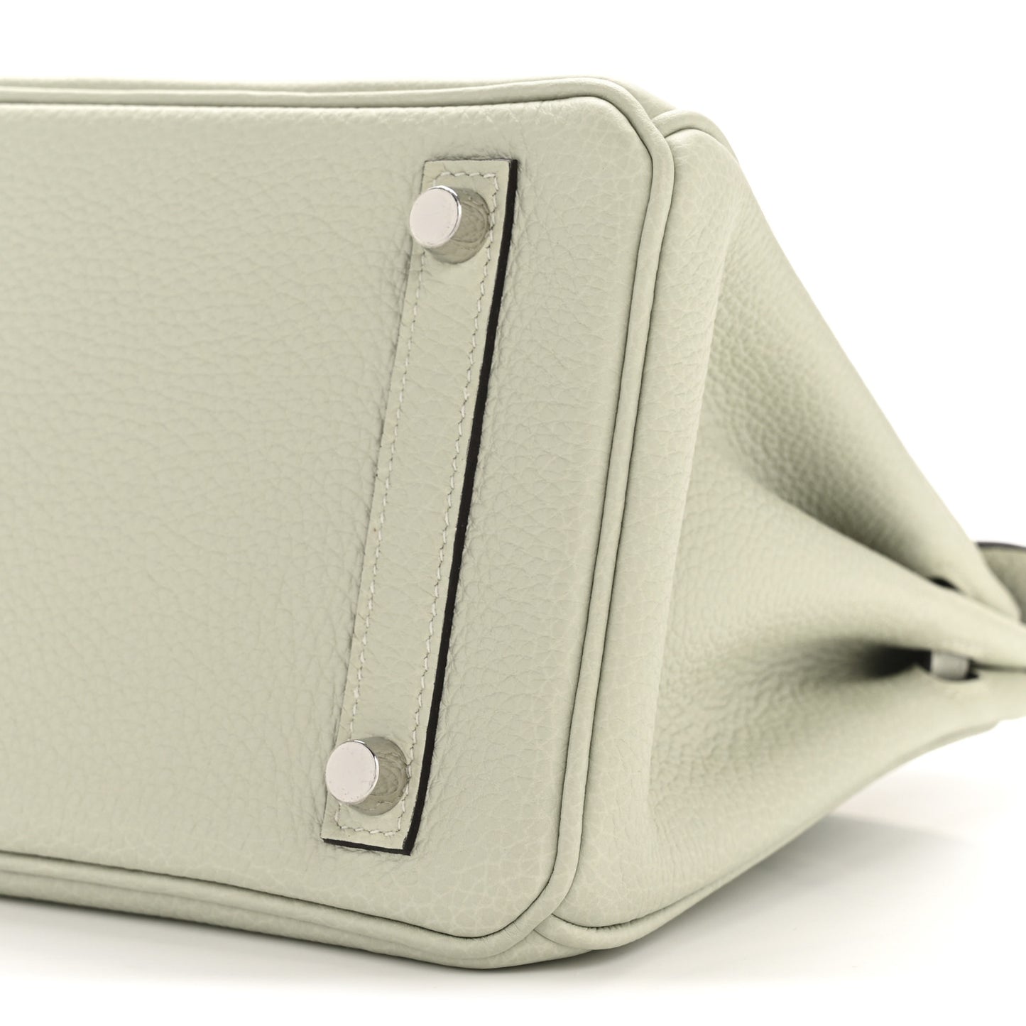 Togo Birkin 25 Gris Neve