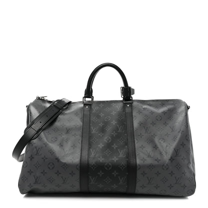 Louis Vuitton Reverse Monogram Eclipse Keepall Bandouliere 50 1 of 17