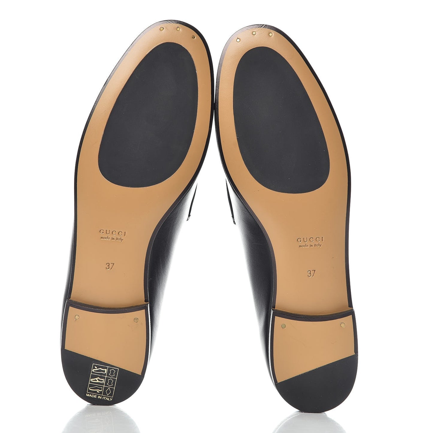 Calfskin Womens Jordaan Loafers 37 Black