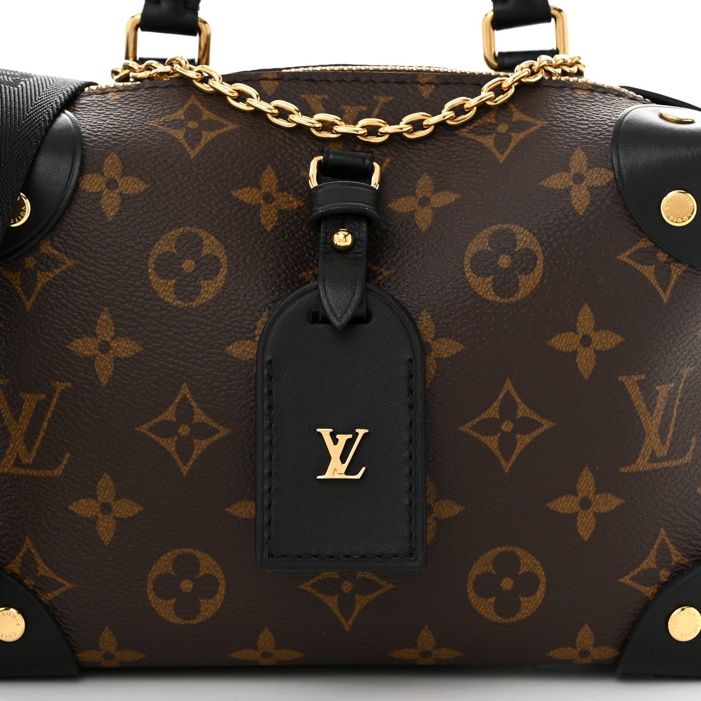 Monogram Petite Malle Souple Black