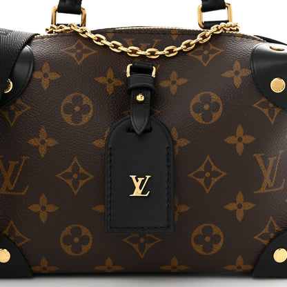 Louis Vuitton Monogram Petite Malle Souple Black 7 of 8