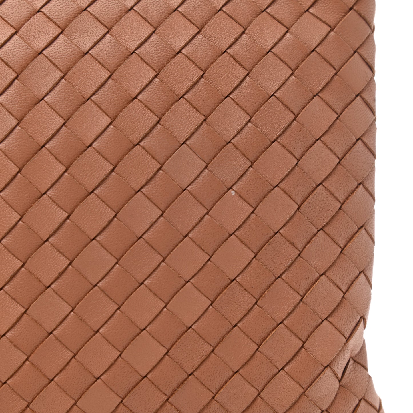 Nappa Intrecciato Medium Zip Pouch Noce