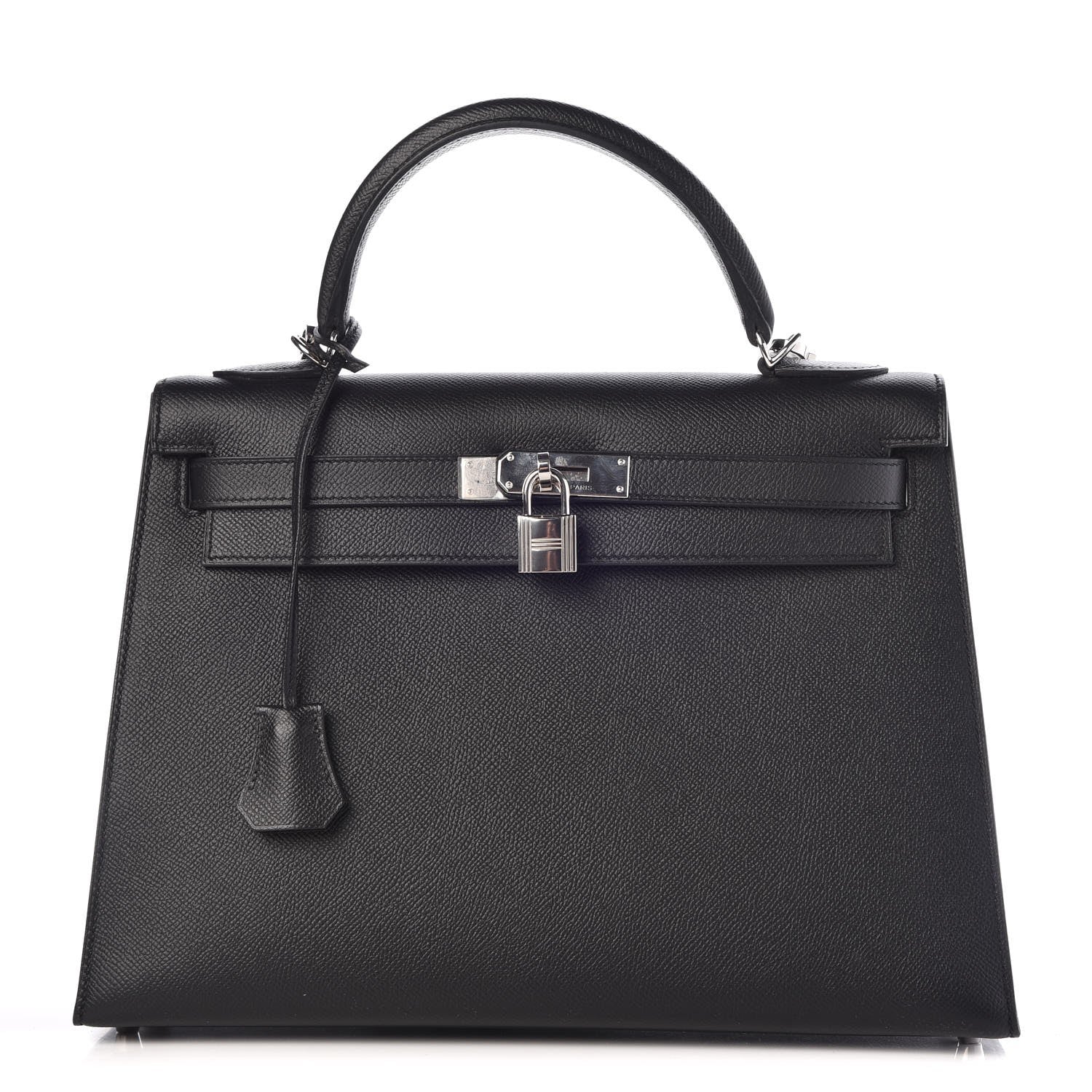 Hermes Epsom Kelly Sellier 32 Black 1 of 35
