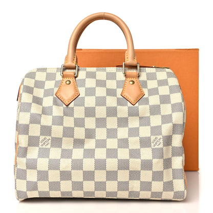 Louis Vuitton Damier Azur Speedy 25 10 of 10