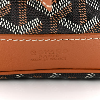 Goyard Goyardine Petit Flot Bucket Bag PM Black Gold 6 of 9