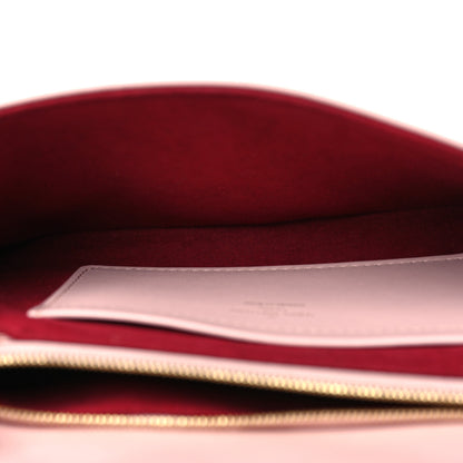 Louis Vuitton Lambskin Embossed Monogram Pochette Coussin Rose 5 of 10