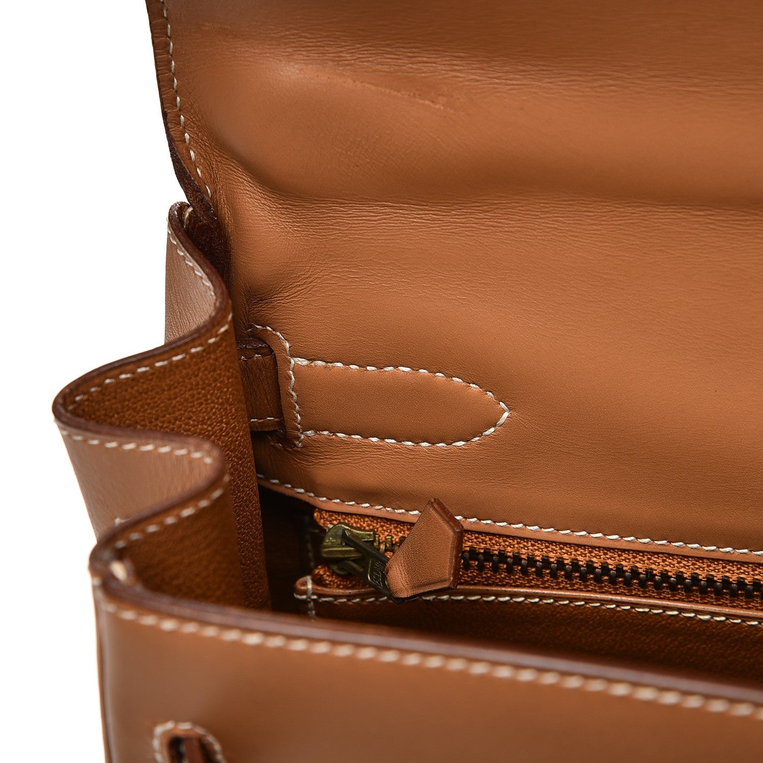 Hermes Chamonix Kelly Retourne 32 Natural 14 of 34