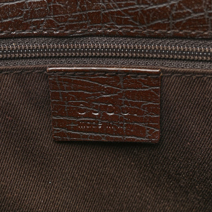 Gucci Monogram Small Bardot Bag Brown 6 of 15