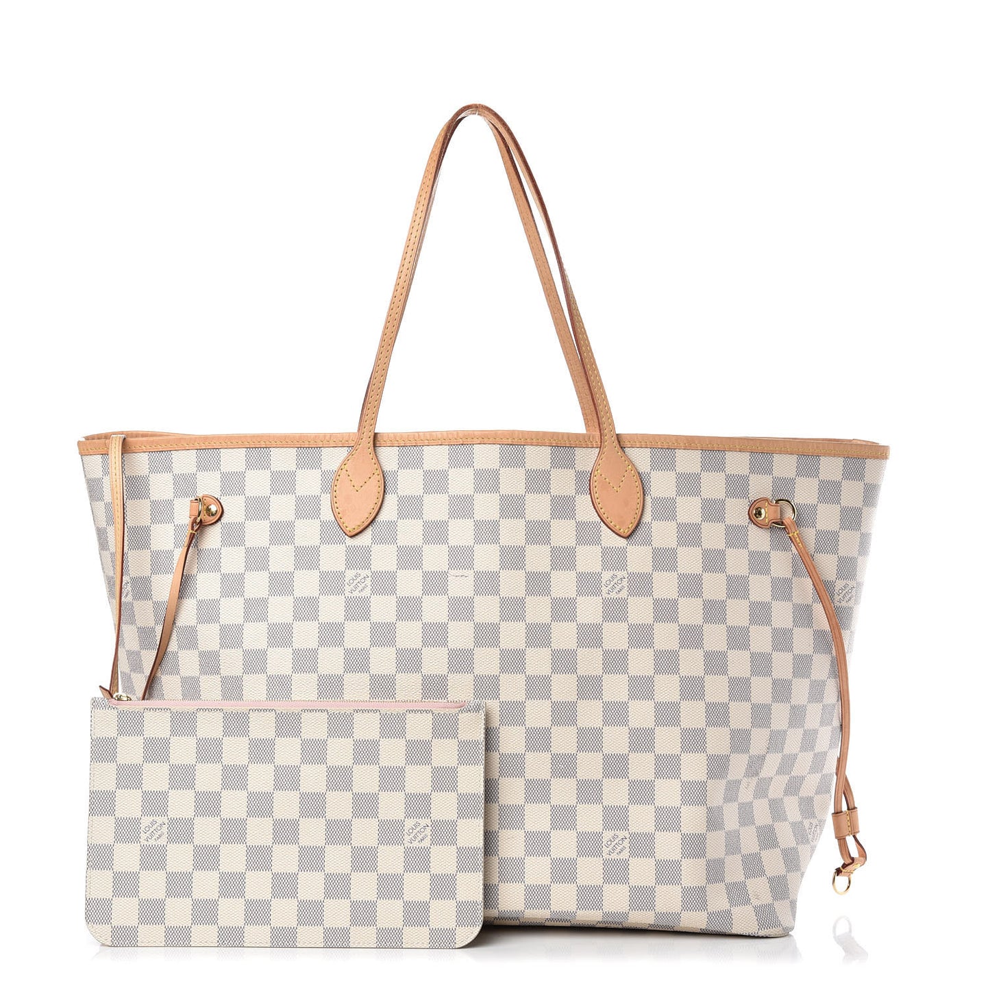 Damier Azur Neo Neverfull GM Rose Ballerine