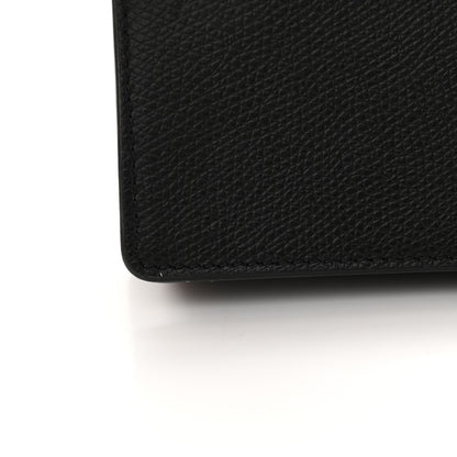 Christian Dior Grained Calfskin Saddle Belt Clutch Black 17 of 18