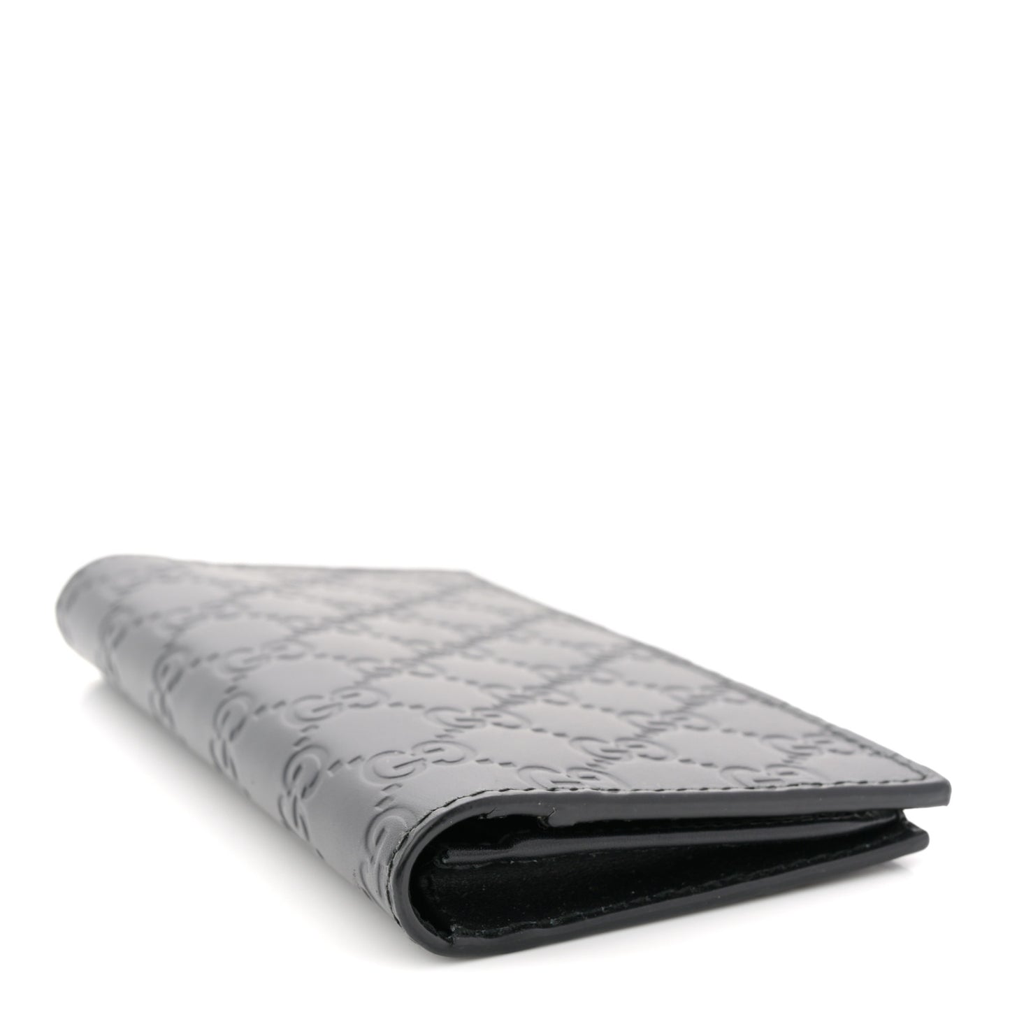 Guccissima Long Wallet Black