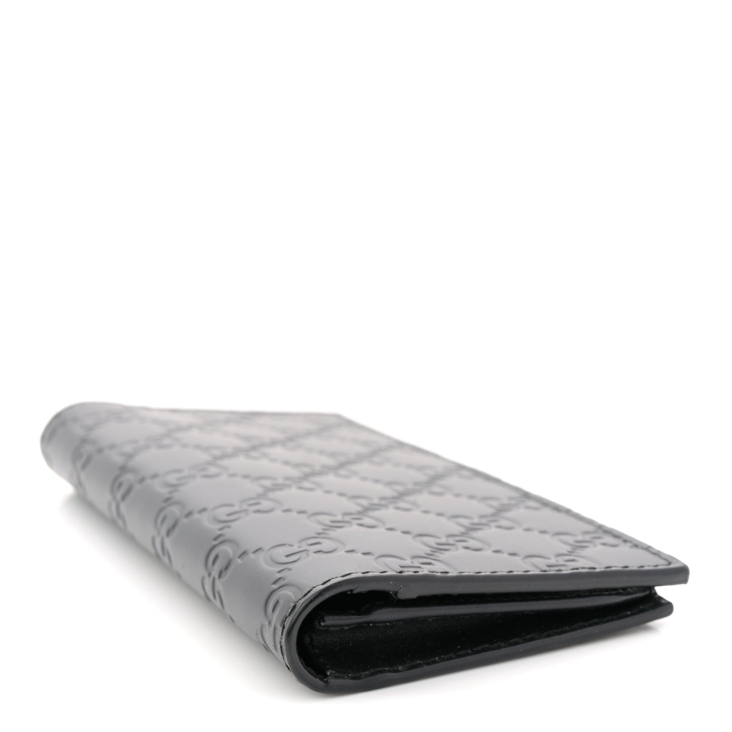 Gucci Guccissima Long Wallet Black 4 of 8