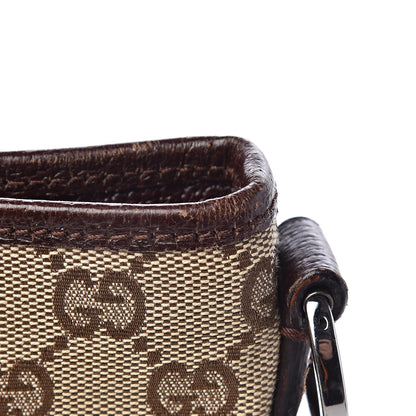 Gucci GG Supreme Monogram Medium Flat Messenger Bag Dark Brown 15 of 15
