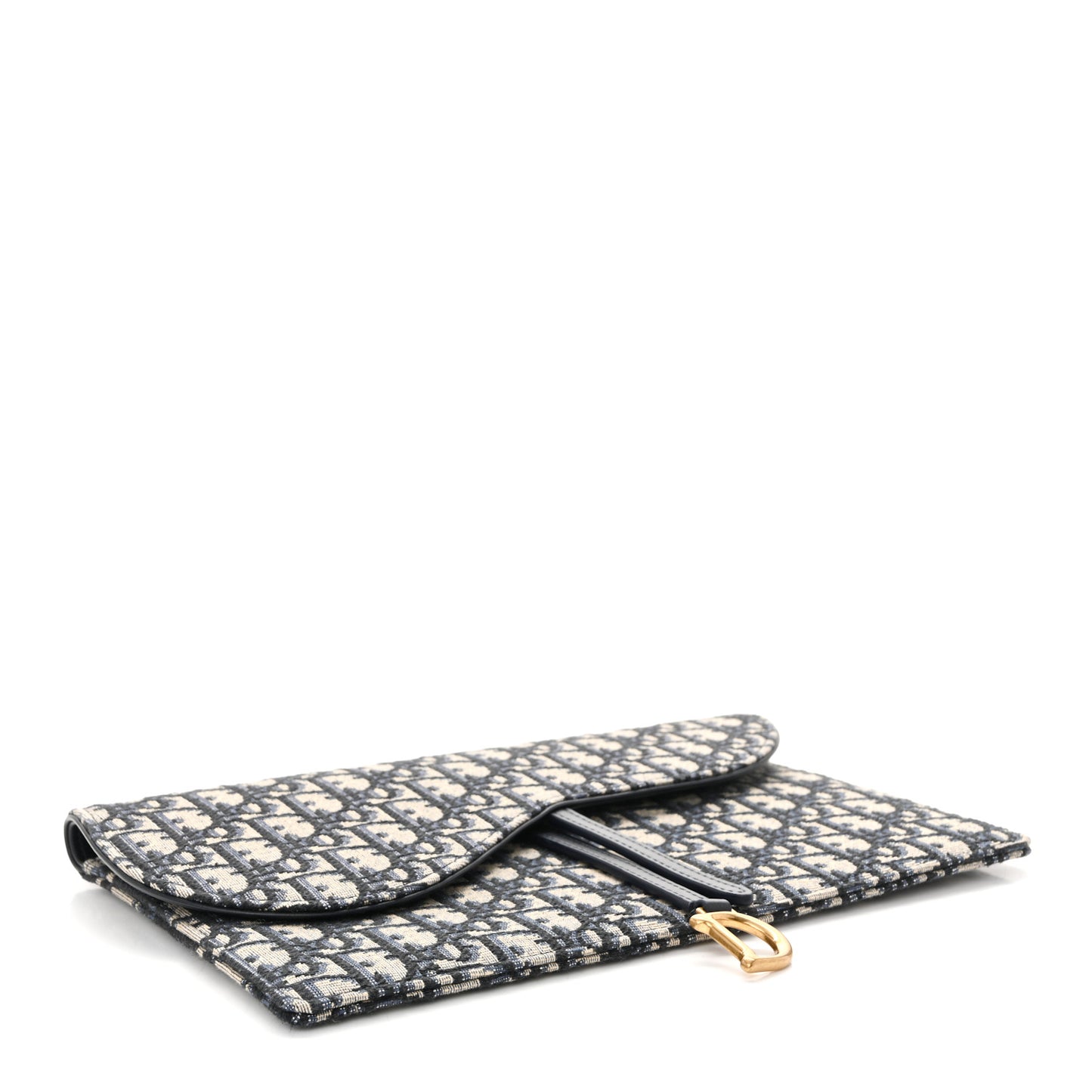 Oblique Saddle Pouch Blue