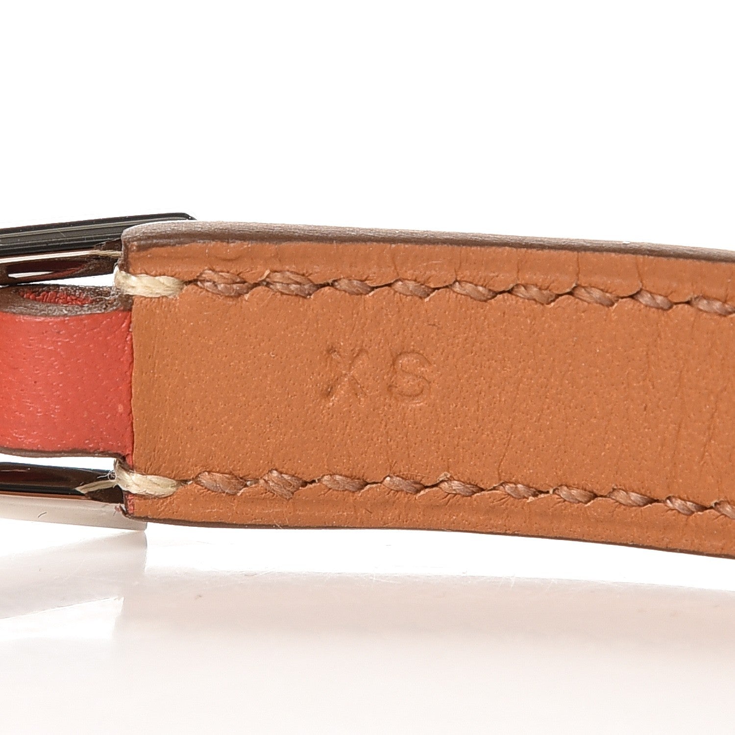 Hermes Swift Rivale Double Tour Bracelet XS Sanguine 5 of 6