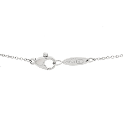 Harry Winston Platinum Diamond Small Lily Cluster Pendant Necklace 4 of 5