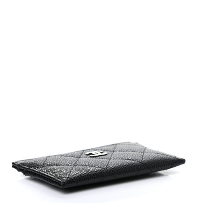 Chanel Caviar Quilted Card Holder Black 4 of 9