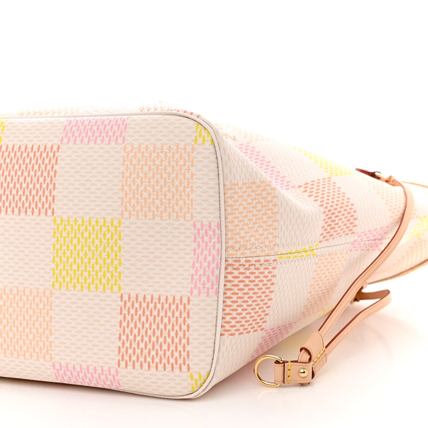 Louis Vuitton Damier Giant Neverfull MM Peach 12 of 12