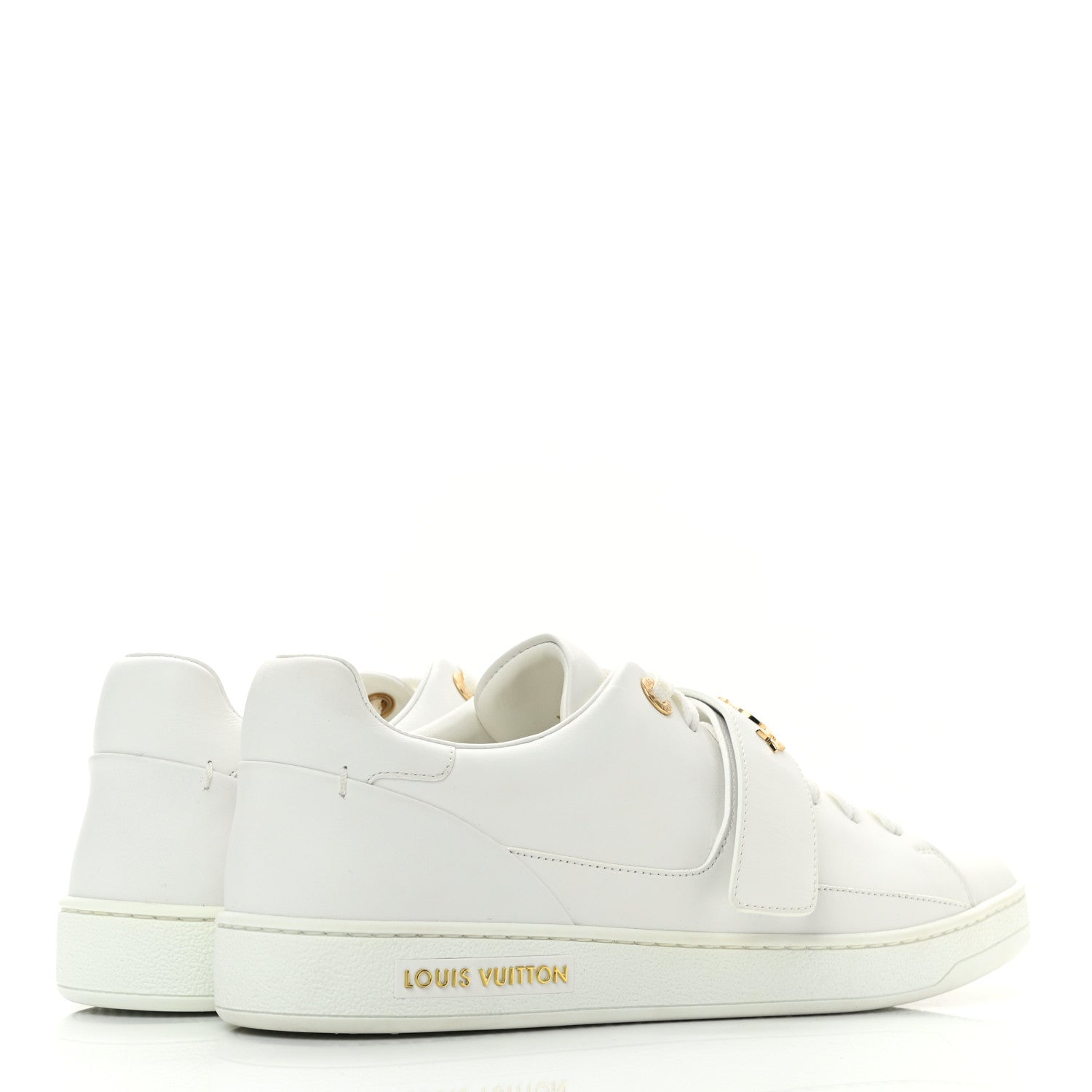 Louis Vuitton Calfskin Front Row Sneaker 38.5 White 4 of 7