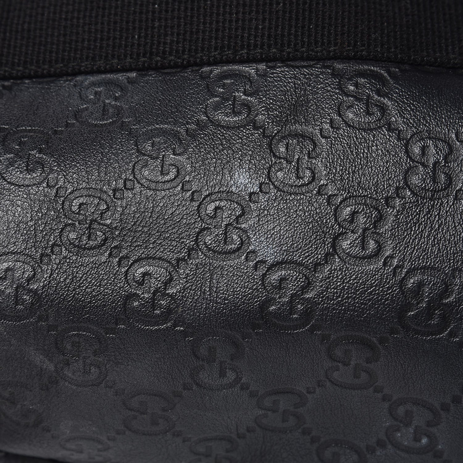 Gucci Guccissima Single Buckle Backpack Black 10 of 21