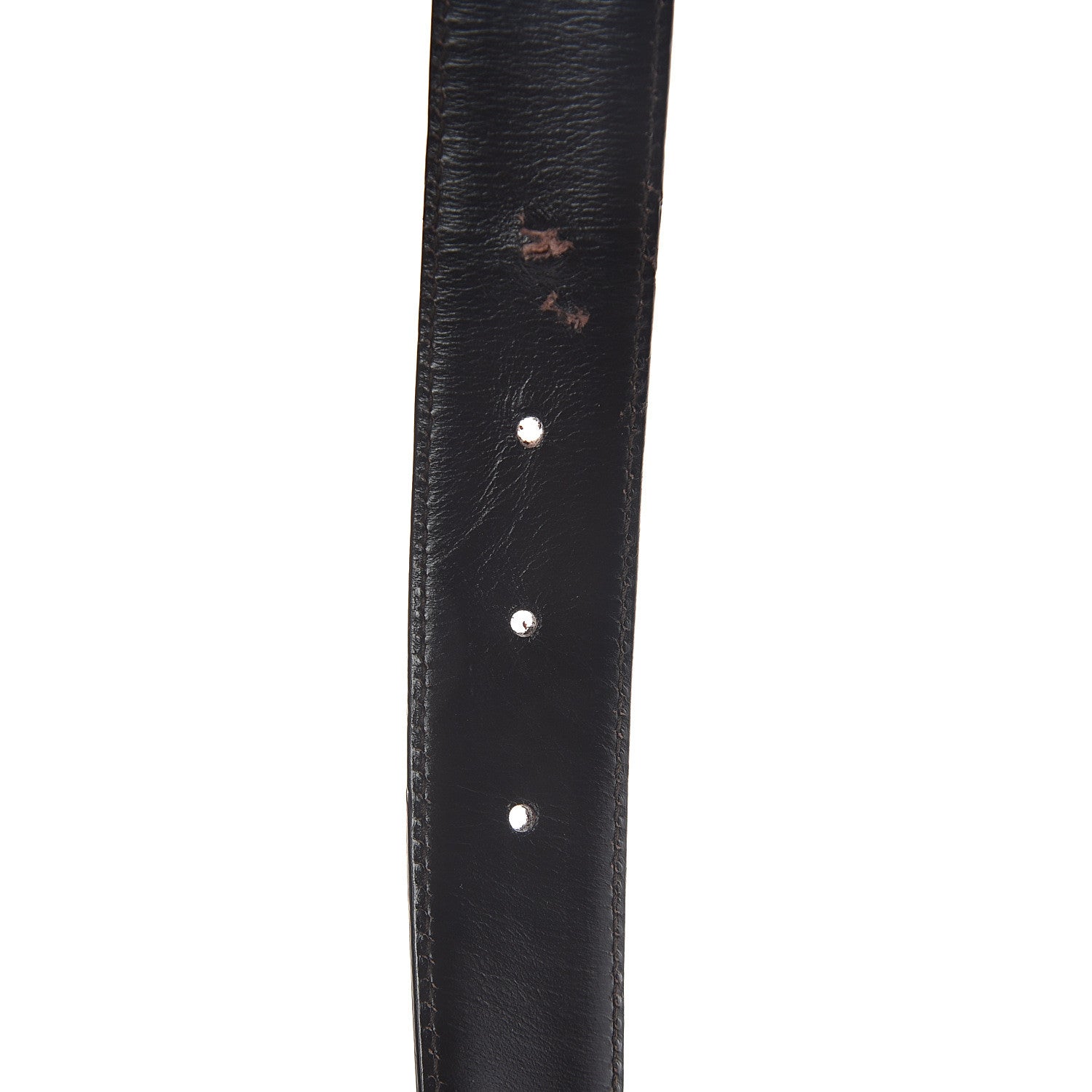 Gucci GG Plus Monogram Interlocking G Belt 80 32 Dark Brown 6 of 7