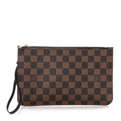 Louis Vuitton Damier Ebene Neverfull MM GM Pochette 1 of 8