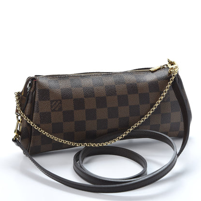 Louis Vuitton Damier Ebene Eva Clutch 2 of 10