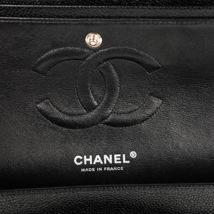 Chanel Caviar Quilted Medium Double Flap Black 6 of 8