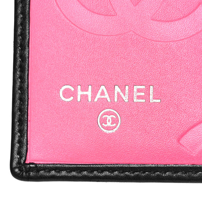 Chanel Lambskin Quilted Cambon Flap Wallet Black 7 of 14