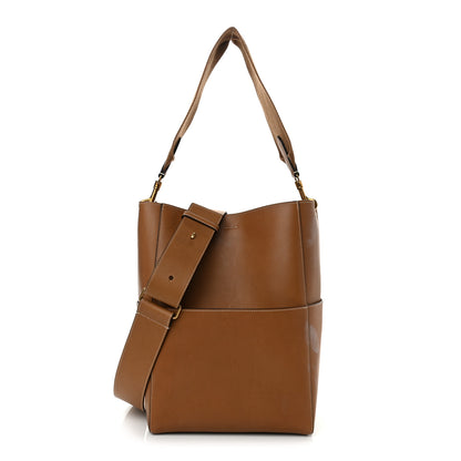 Celine Natural Calfskin Sangle Bucket Bag Light Camel 1 of 16