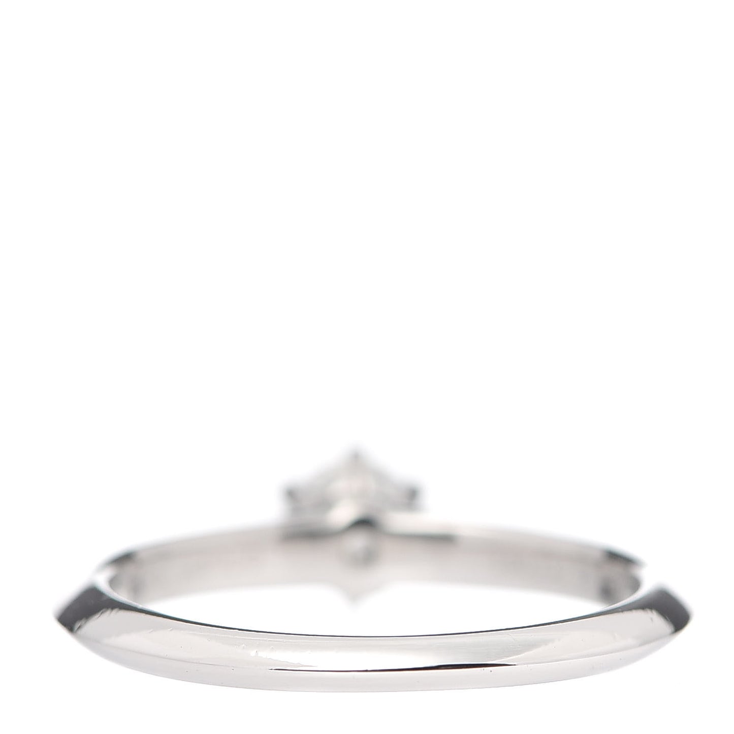 Platinum Diamond .33ct Solitaire Engagement Ring 48 4.5