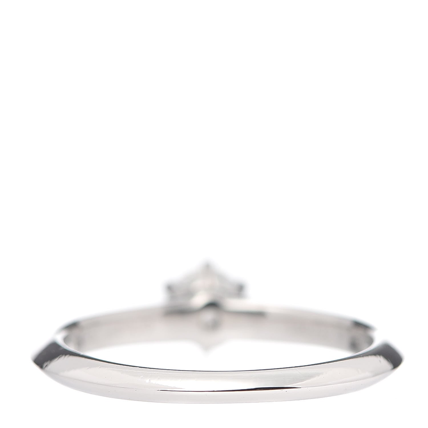 Tiffany Platinum Diamond .33ct Solitaire Engagement Ring 48 4.5 2 of 7