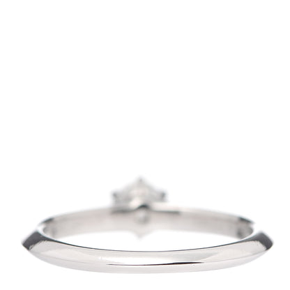 Tiffany Platinum Diamond .33ct Solitaire Engagement Ring 48 4.5 2 of 7