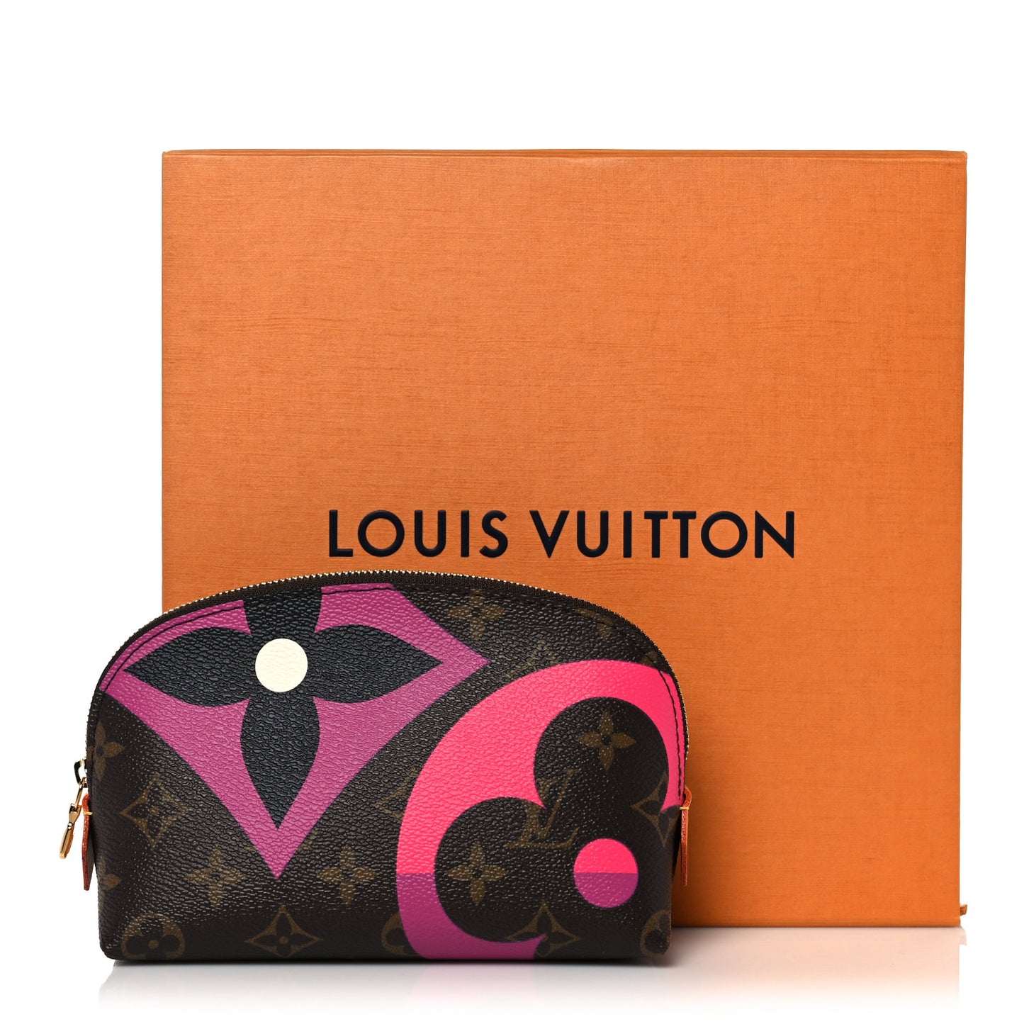 Monogram Game On Cosmetic Pouch