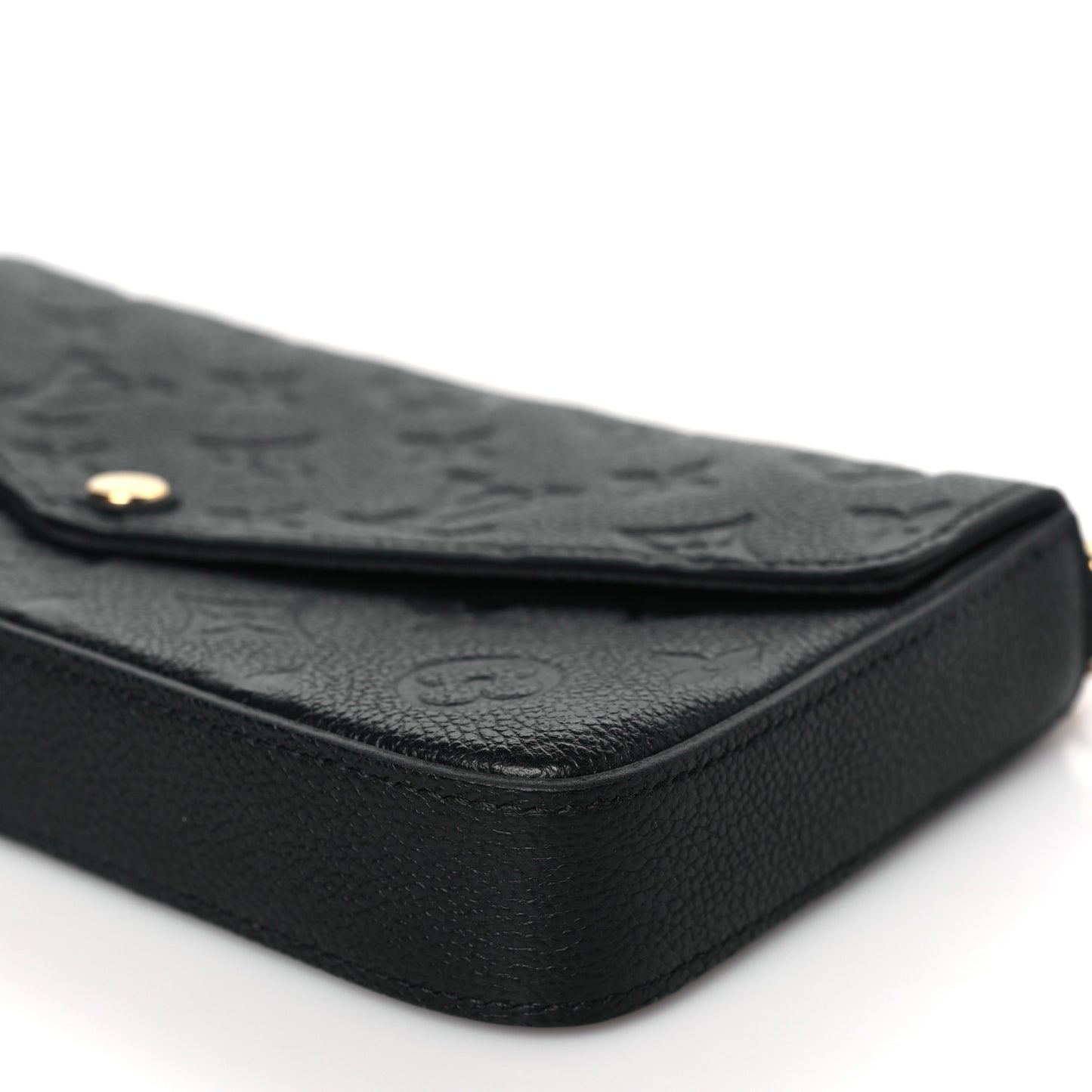 Empreinte Pochette Felicie Chain Wallet Black