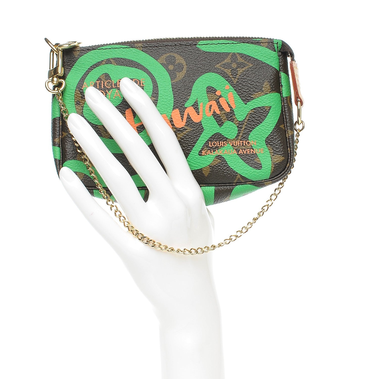 Louis Vuitton Monogram Tahitienne Hawaii Mini Pochette Accessories 2 of 7