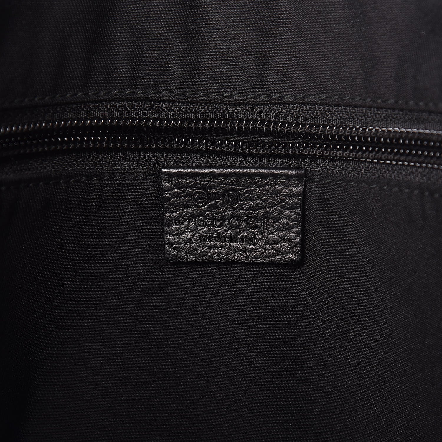 Gucci Denim Monogram Messenger Bag Black 6 of 14