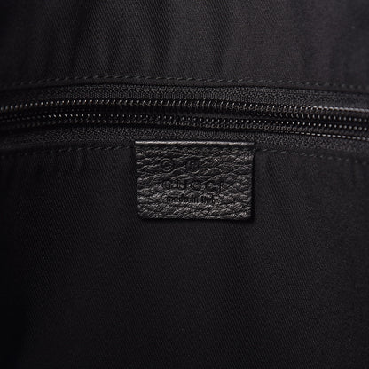 Gucci Denim Monogram Messenger Bag Black 6 of 14