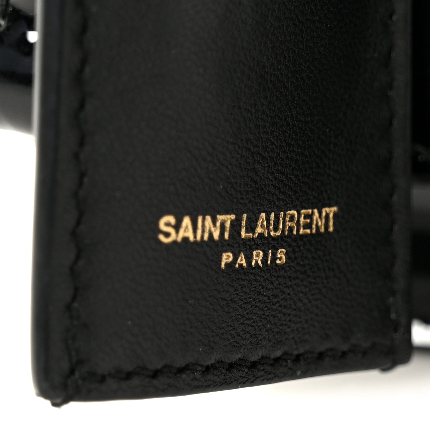 Saint Laurent Patent Small Monogram Sunset Black 8 of 11