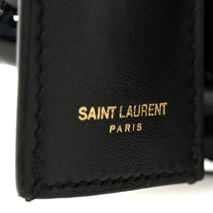 Saint Laurent Patent Small Monogram Sunset Black 8 of 11
