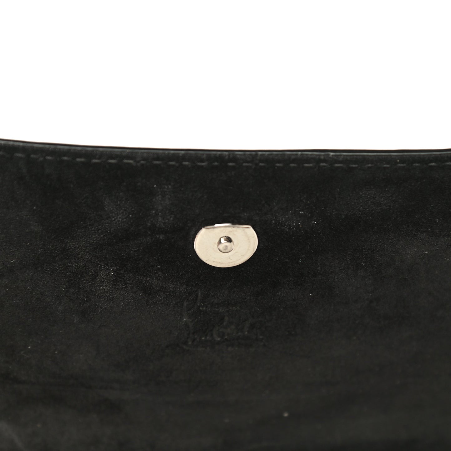 Calfskin Love RubyLou Clutch Black