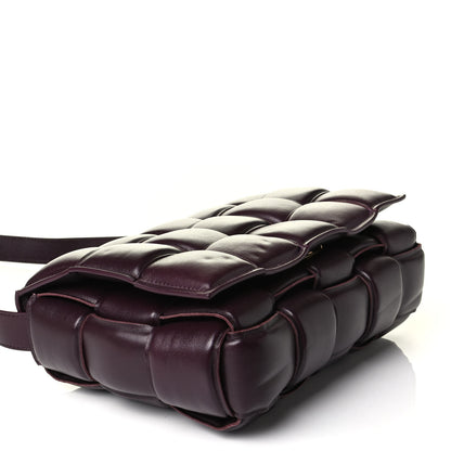Bottega Veneta Nappa Maxi Intreccio Padded Cassette Crossbody Bag Grape 3 of 6