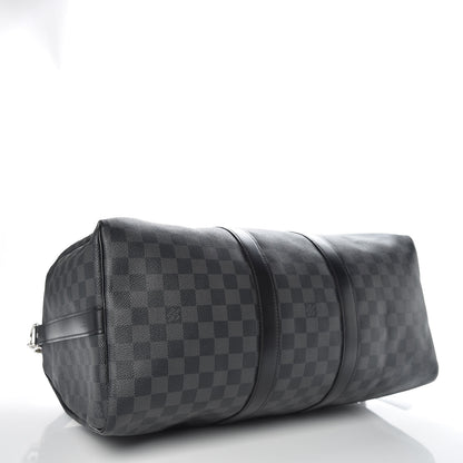 Louis Vuitton Damier Graphite Keepall Bandouliere 45 4 of 11