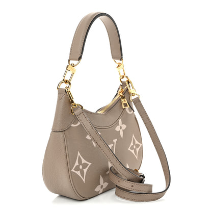 Louis Vuitton Empreinte Monogram Giant Bagatelle NM Tourterelle Creme 3 of 9