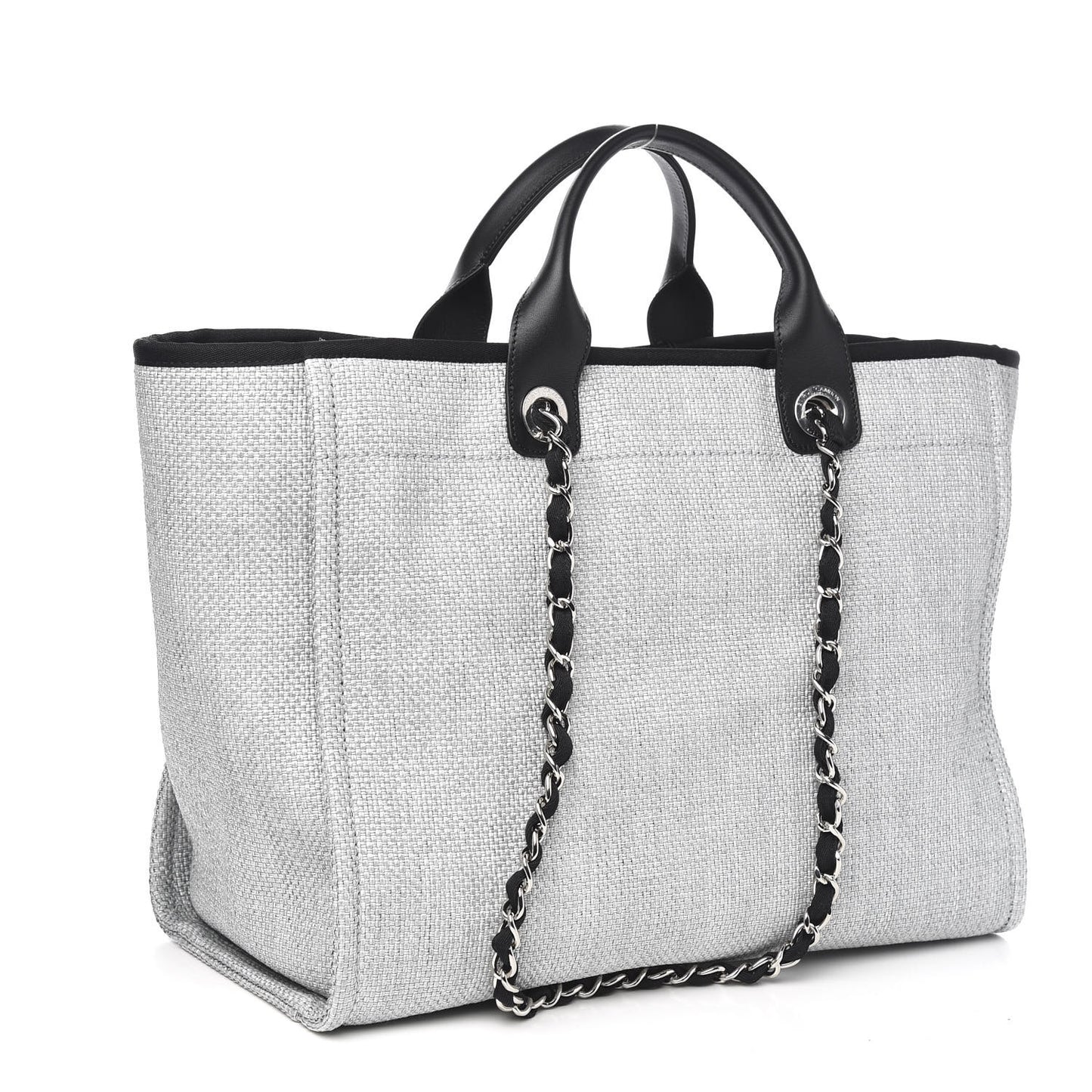 Canvas Medium Deauville Tote Grey
