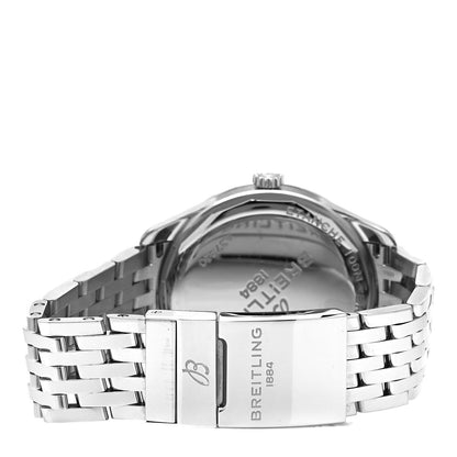 Breitling Stainless Steel 40mm Premier Automatic Watch Blue A37340 1 of 5