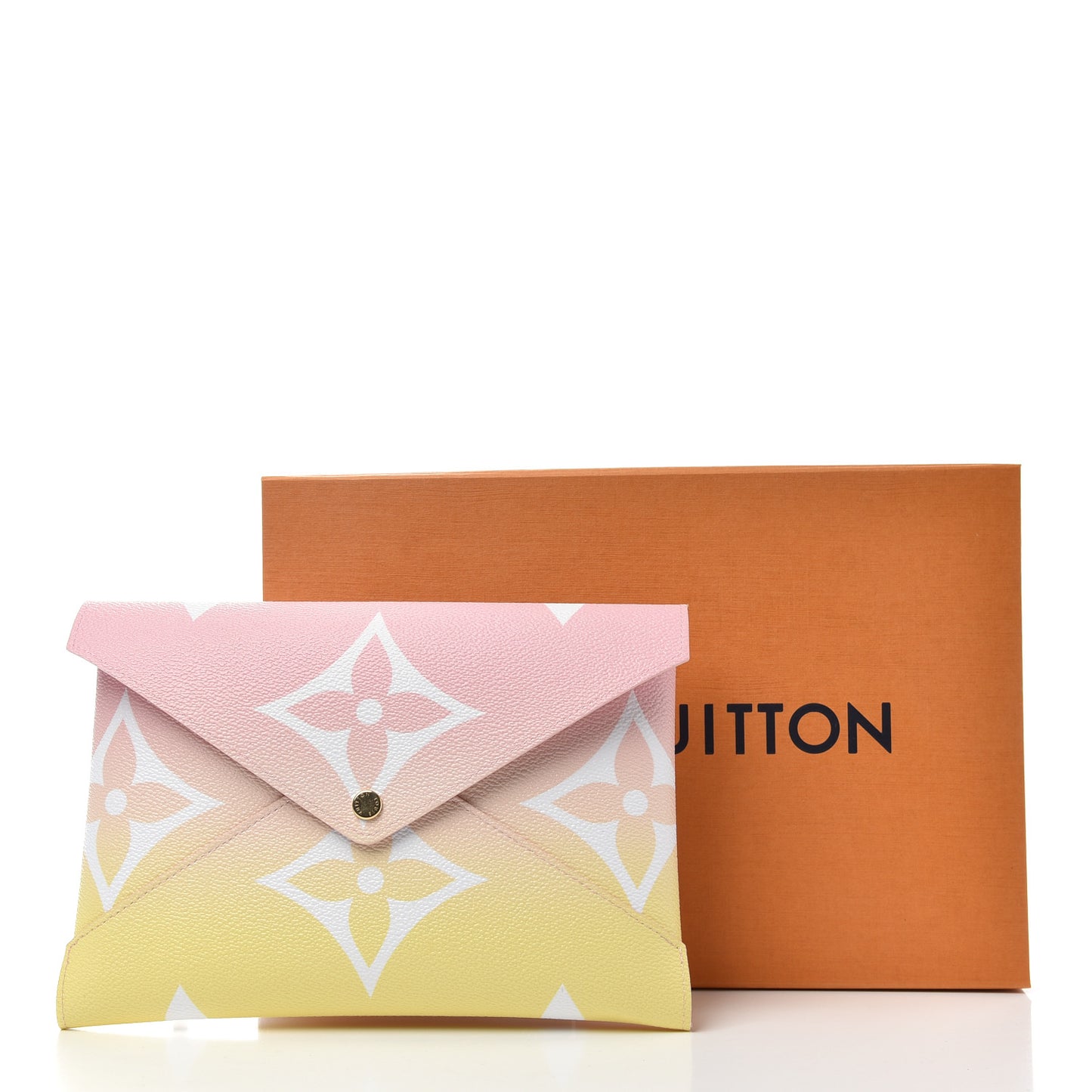 Monogram Giant By The Pool Large Kirigami Pochette Pink